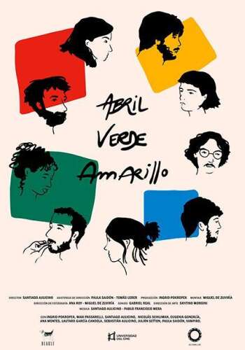 Abril, verde, amarillo